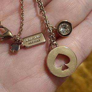 Rosegold Kate Spade Necklace